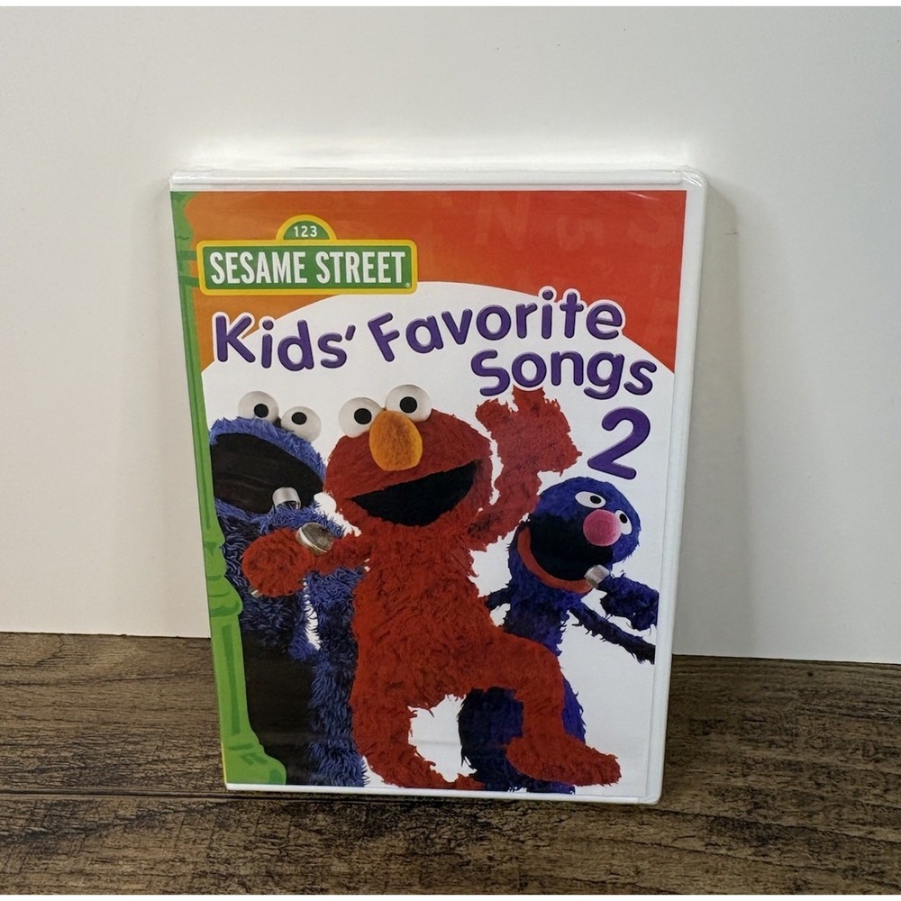 Sesame Street Elmo Kids Favorite Songs Volume 2 DVD 2001 SEALED